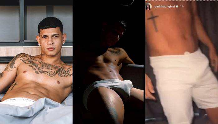 Todos os nudes do cantor Dadá Boladão de pau duro na cueca branca