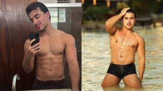Novas fotos do cantor Ghabriel Djavu nu exibindo o pênis