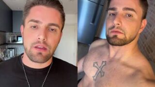 Nudes de Bryan Hoffman nu mostrando o pau grande