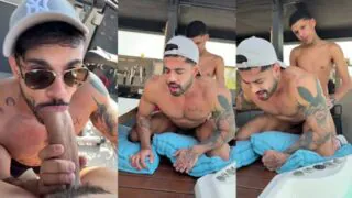 Peuops Ramos Fodendo Alejo Ospina sexo gay Brasil
